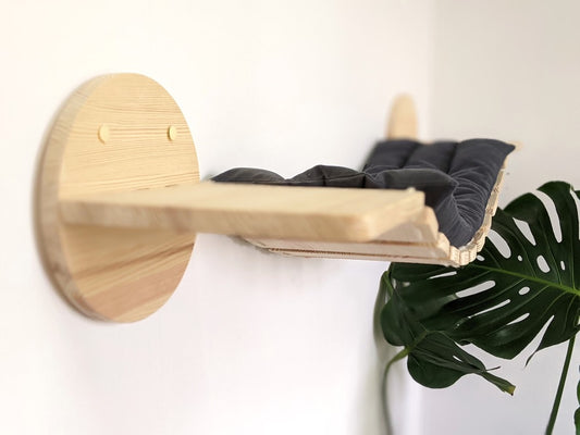 Cat Bridge from Pine Wood, Cat wall shelves, Cat furniture, Cat bridge for wall